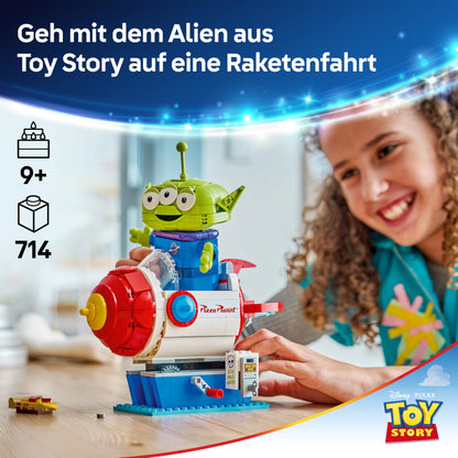 LEGO Disney Pixar Alien mit Pizza Planet Raketenfahrt 43307
