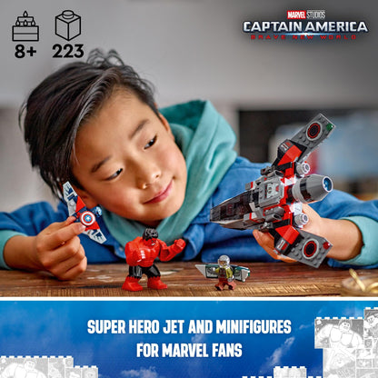 LEGO Marvel Captain America vs. Red Hulk Battle Set 76292