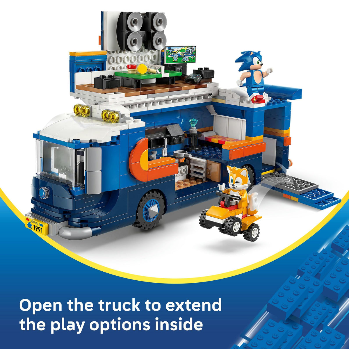 LEGO® Sonic The Hedgehog™ Team Sonic Command Truck Toy 77006