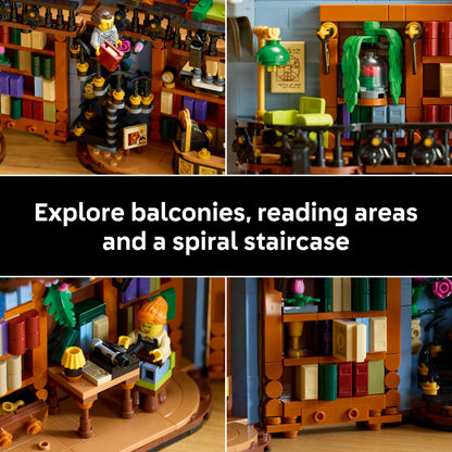 LEGO® Icons Bookshop: Book Nook Kit 11379