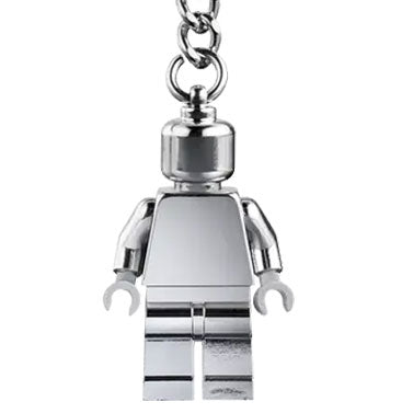 LEGO Silver Minifigure Key Chain 854305