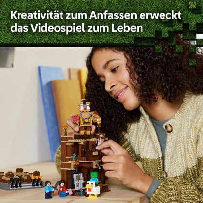LEGO Minecraft Waldanwesen mit Boxring 21272