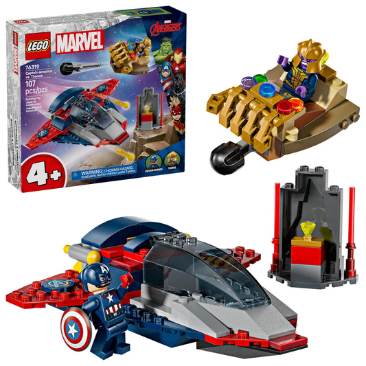 LEGO Marvel Captain America vs. Thanos 76319