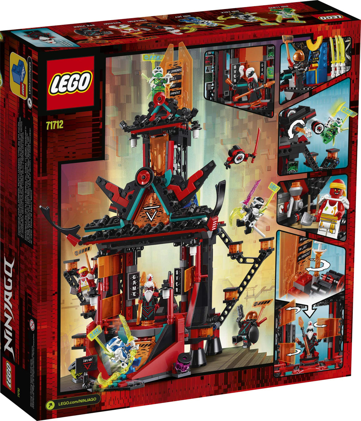 LEGO NINJAGO Empire Temple of Madness 71712