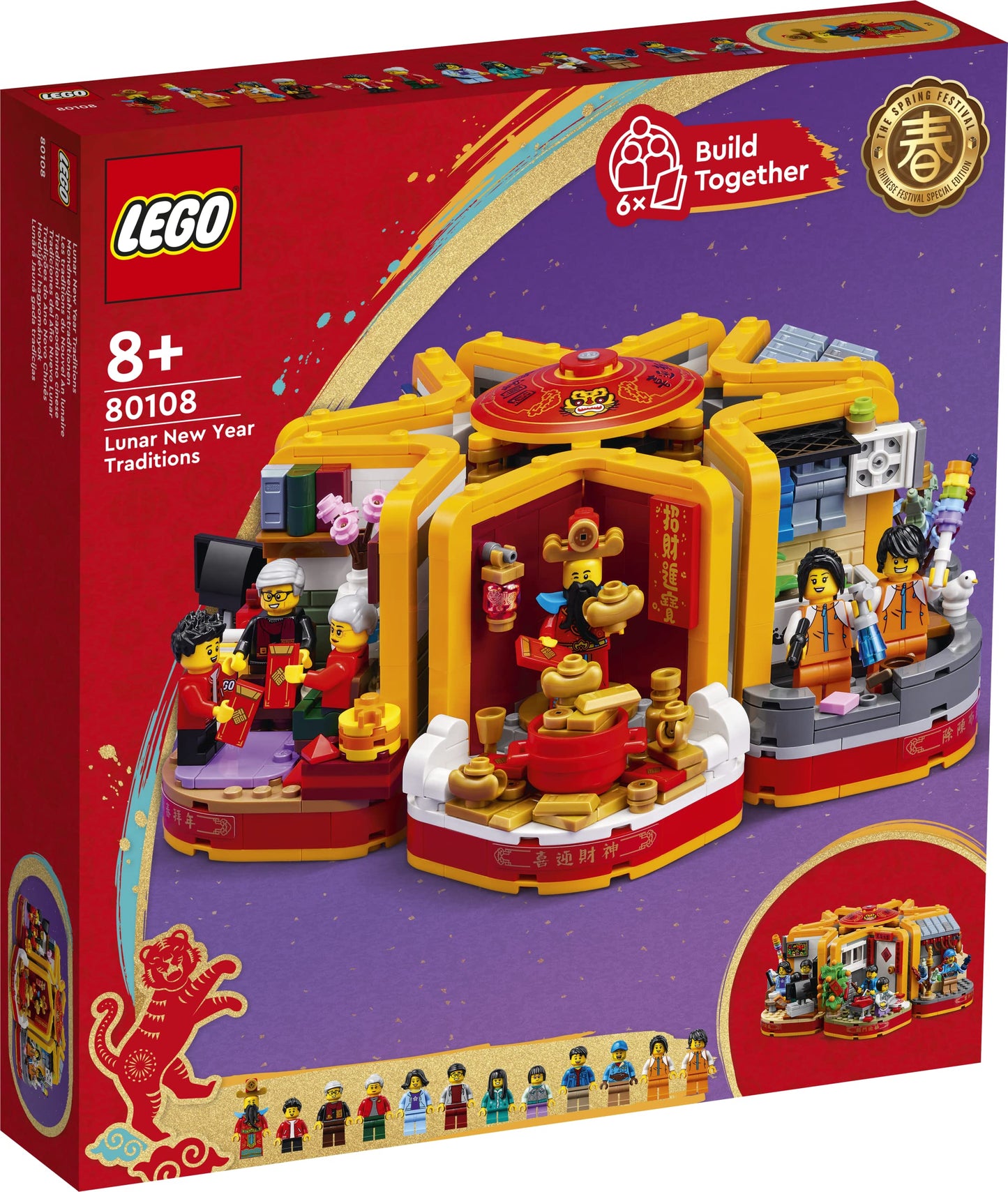 LEGO Lunar New Year Traditions Building Kit 80108