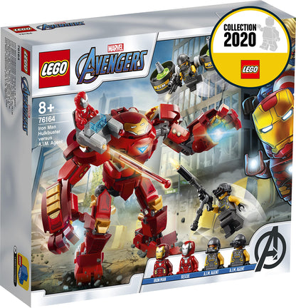 LEGO Marvel Avengers Iron Man Hulkbuster Versus A.I.M. Agent 76164