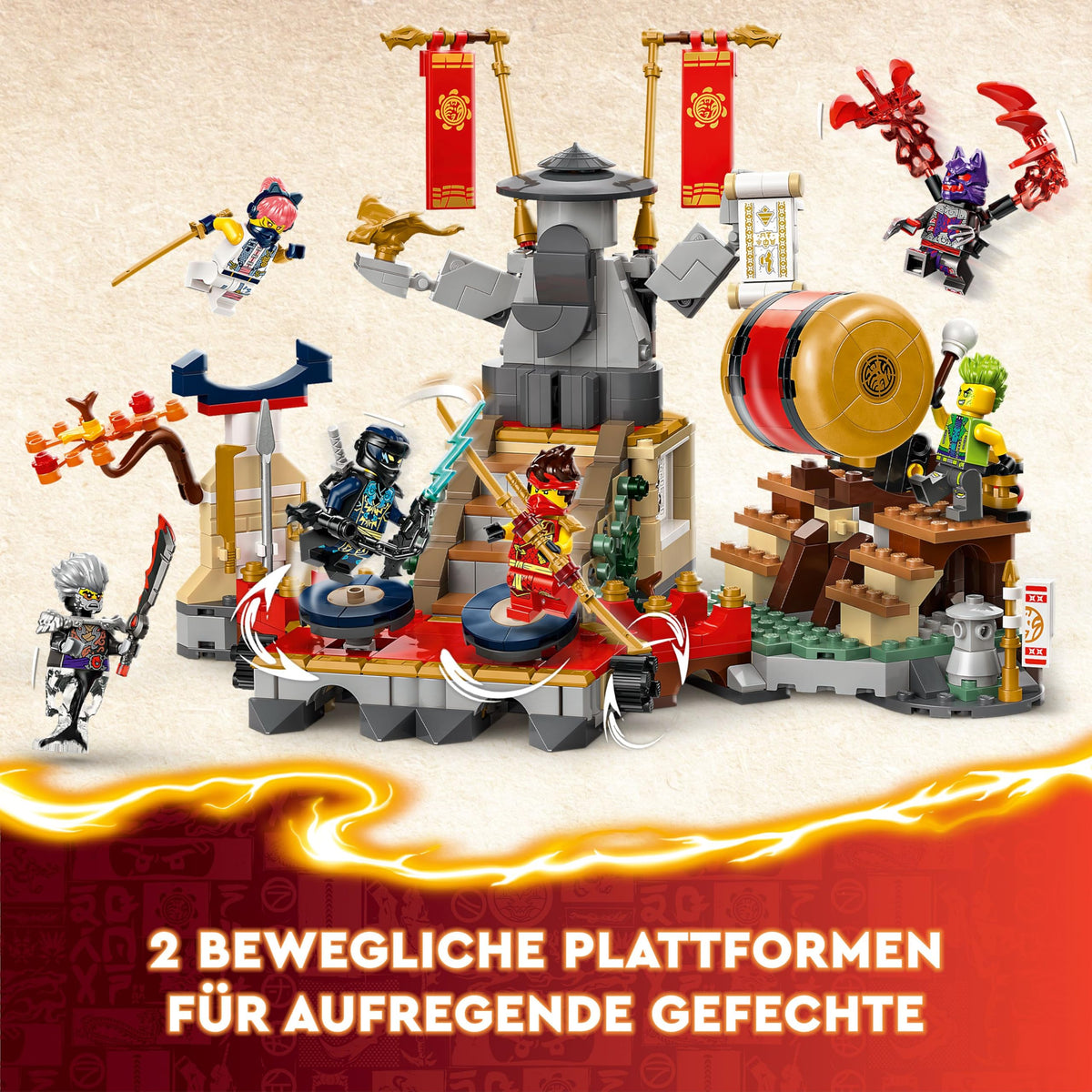 LEGO NINJAGO Tournament Battle Arena 71818