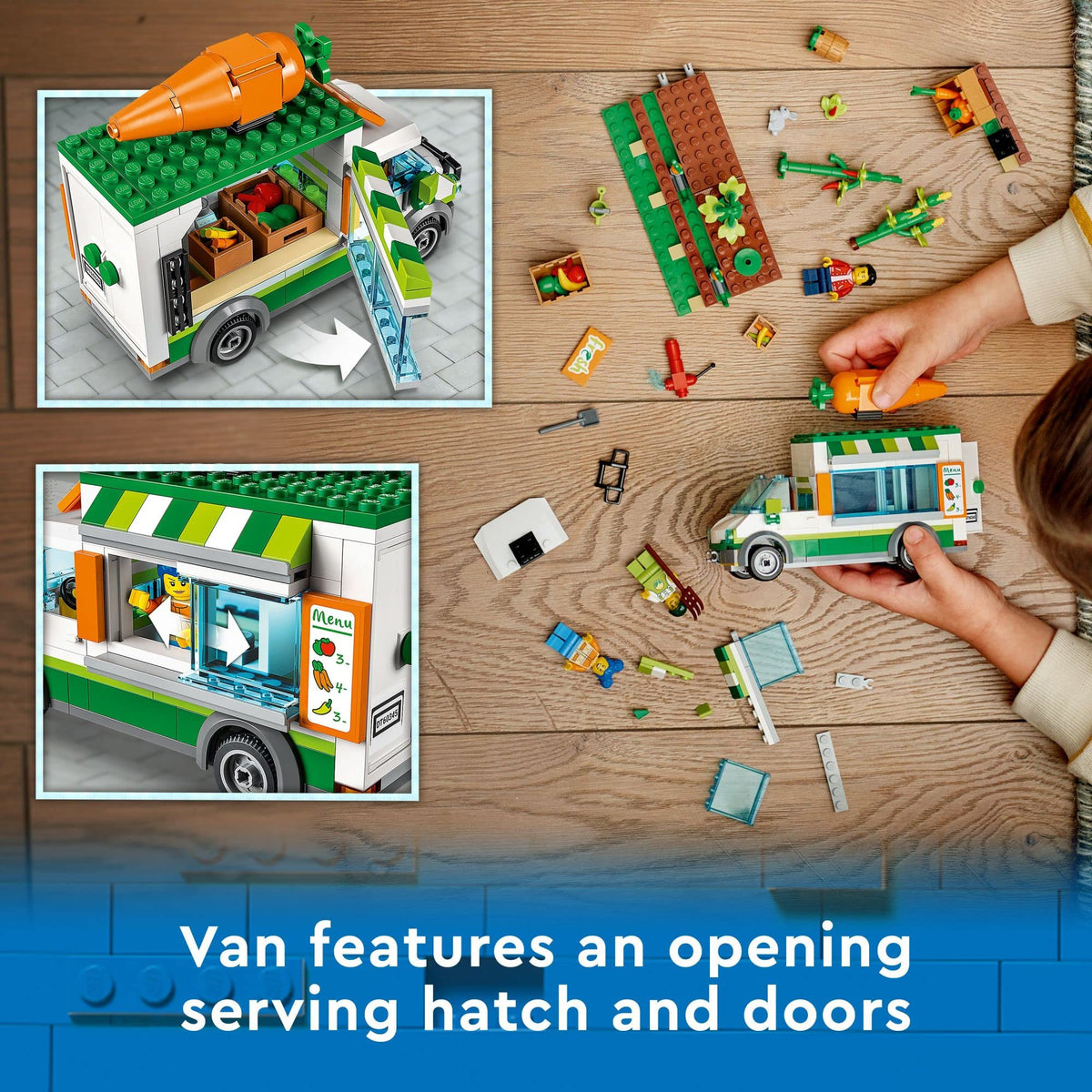 LEGO City Farmers Market Van 60345