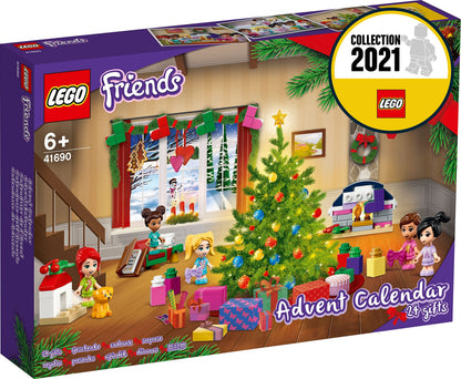 LEGO® Friends Advent Calendar 41690 Building Kit;Christmas Countdown for Creative Kids