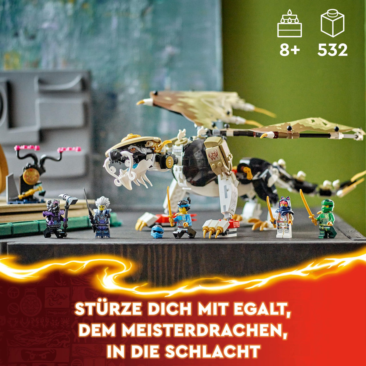 LEGO Ninjago Egalt The Master Dragon Action Figure 71809