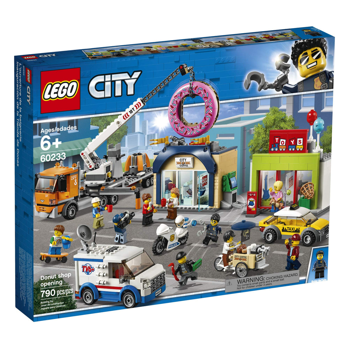 LEGO City Donut Shop Opening 60233