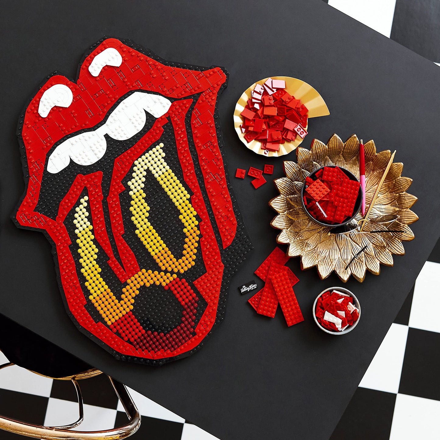 LEGO Art The Rolling Stones Logo 31206