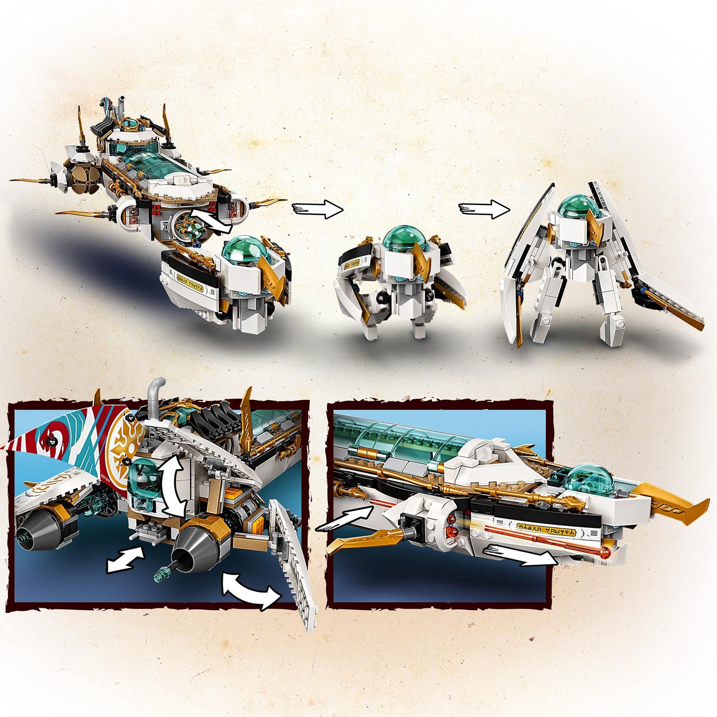 Lego NINJAGO Hydro Bounty 71756