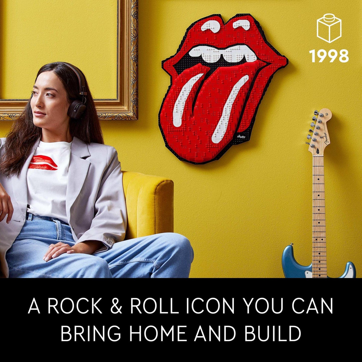 LEGO Art The Rolling Stones Logo 31206