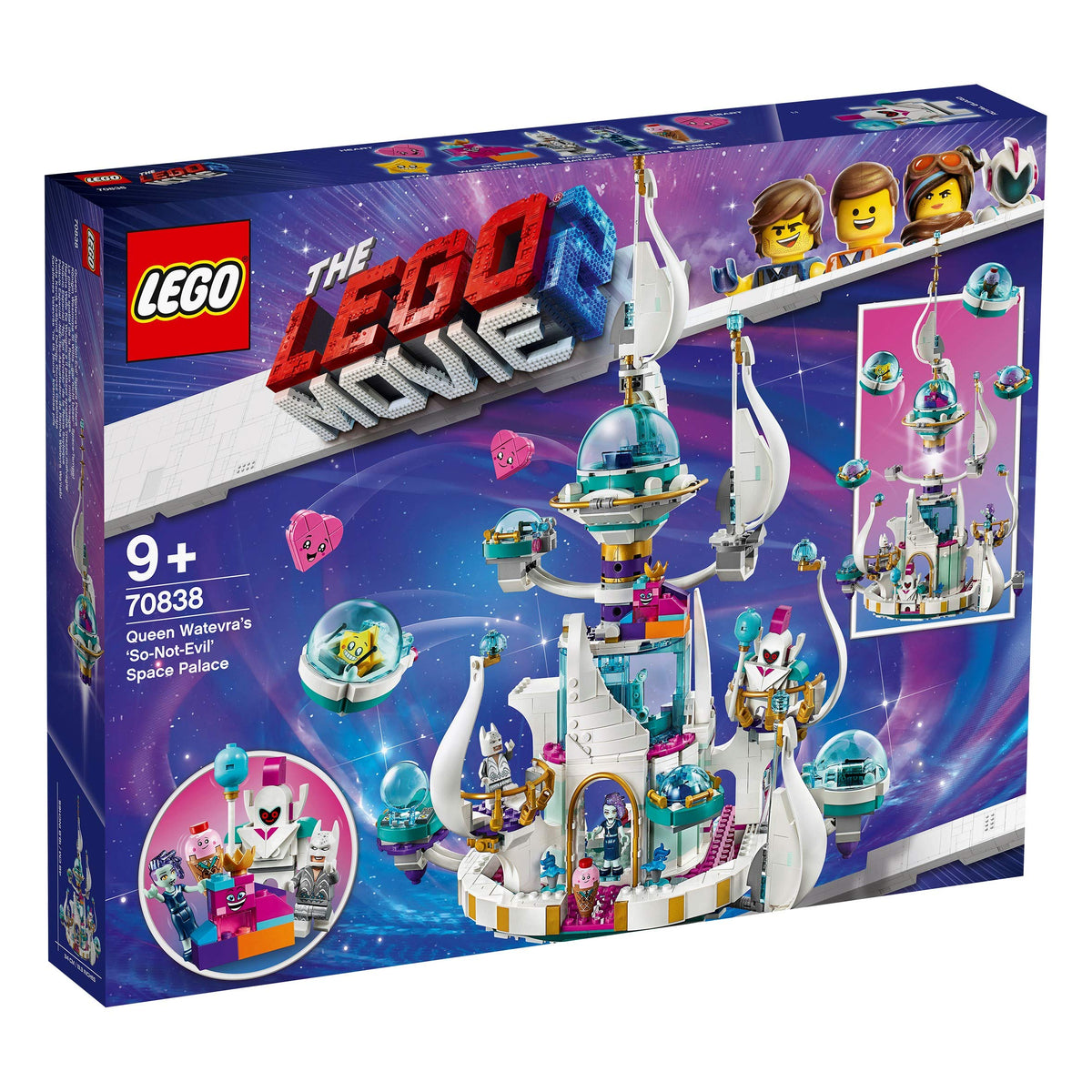 LEGO® MOVIE Queen Watevra's ‘So-Not-Evil' Space Palace 70838