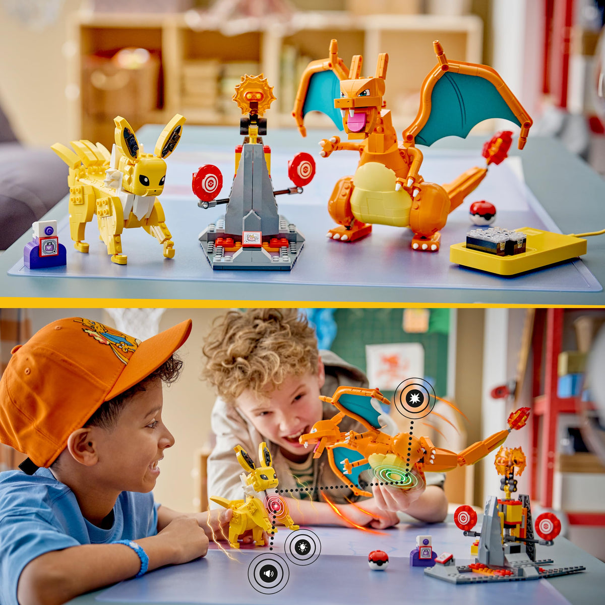 LEGO Pokémon™ SMART Play™: Charizard vs. Jolteon Ultimate Battle 72167