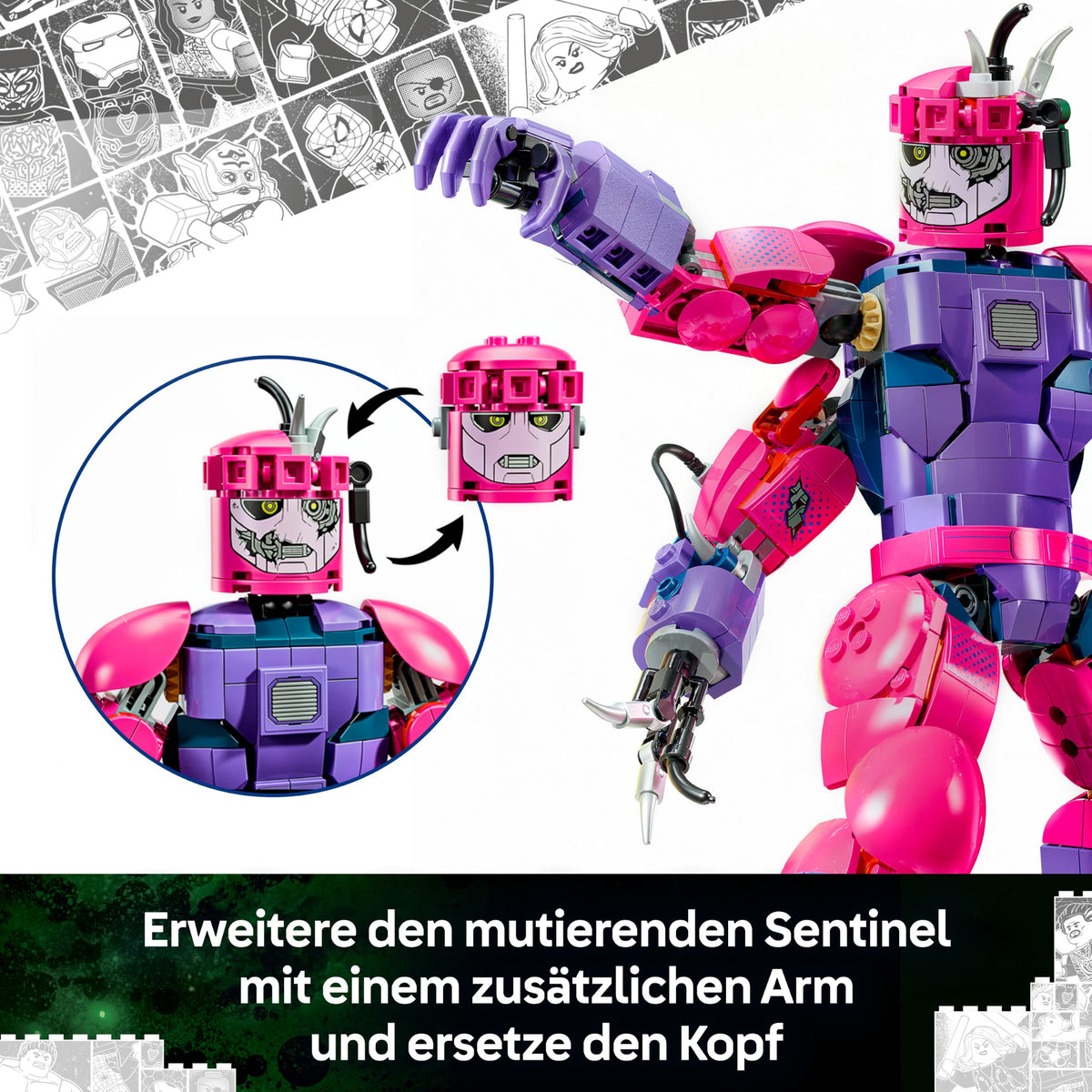 LEGO Marvel Epic Battle Avengers Doomsday 76348