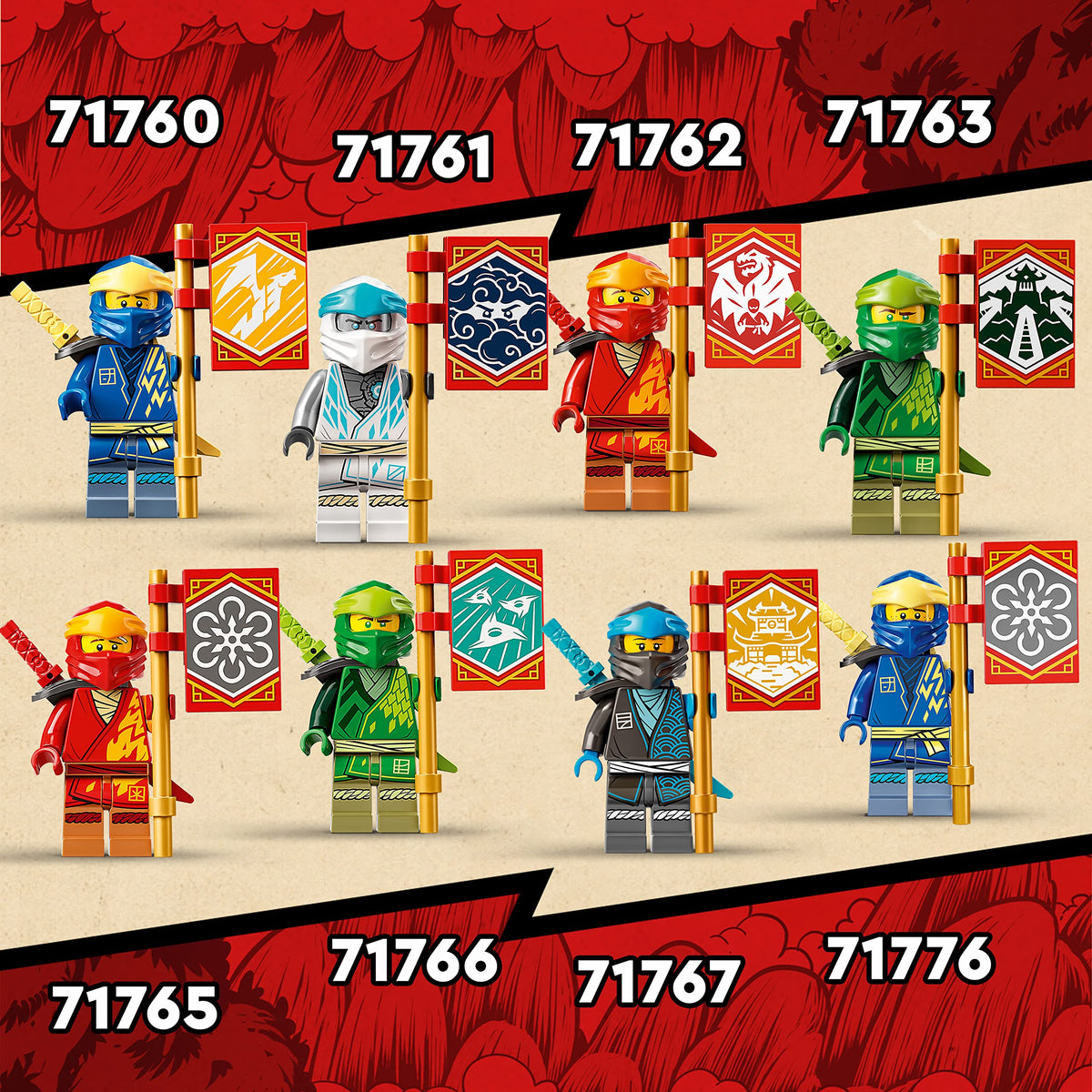LEGO 71762 Kai's Fire Dragon eVO