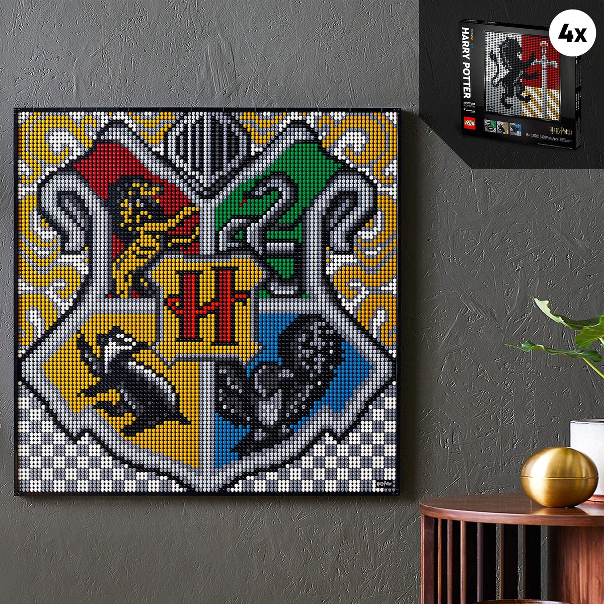 LEGO Art Harry Potter Hogwarts 31201