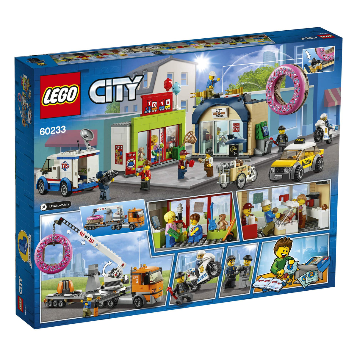LEGO City Donut Shop Opening 60233