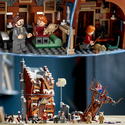 LEGO Harry Potter Howling Hut and The Thumping Willow Toy On Prisoner of Azkaban 76407