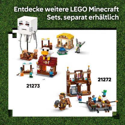 LEGO Minecraft Waldanwesen mit Boxring 21272
