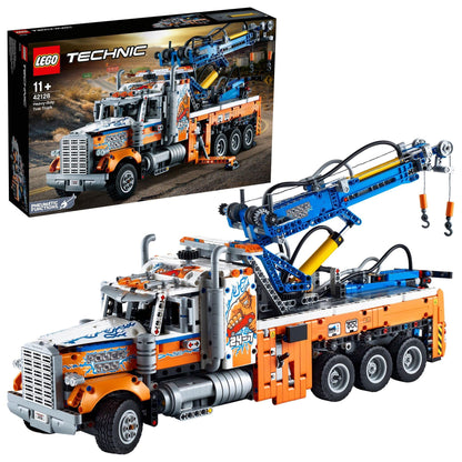 LEGO Technic Heavy-Duty Tow Truck with Crane 42128