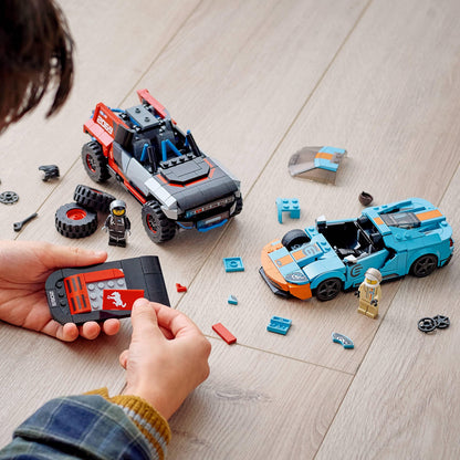 LEGO 76905 Speed Champions Ford GT Heritage Edition and Bronco R