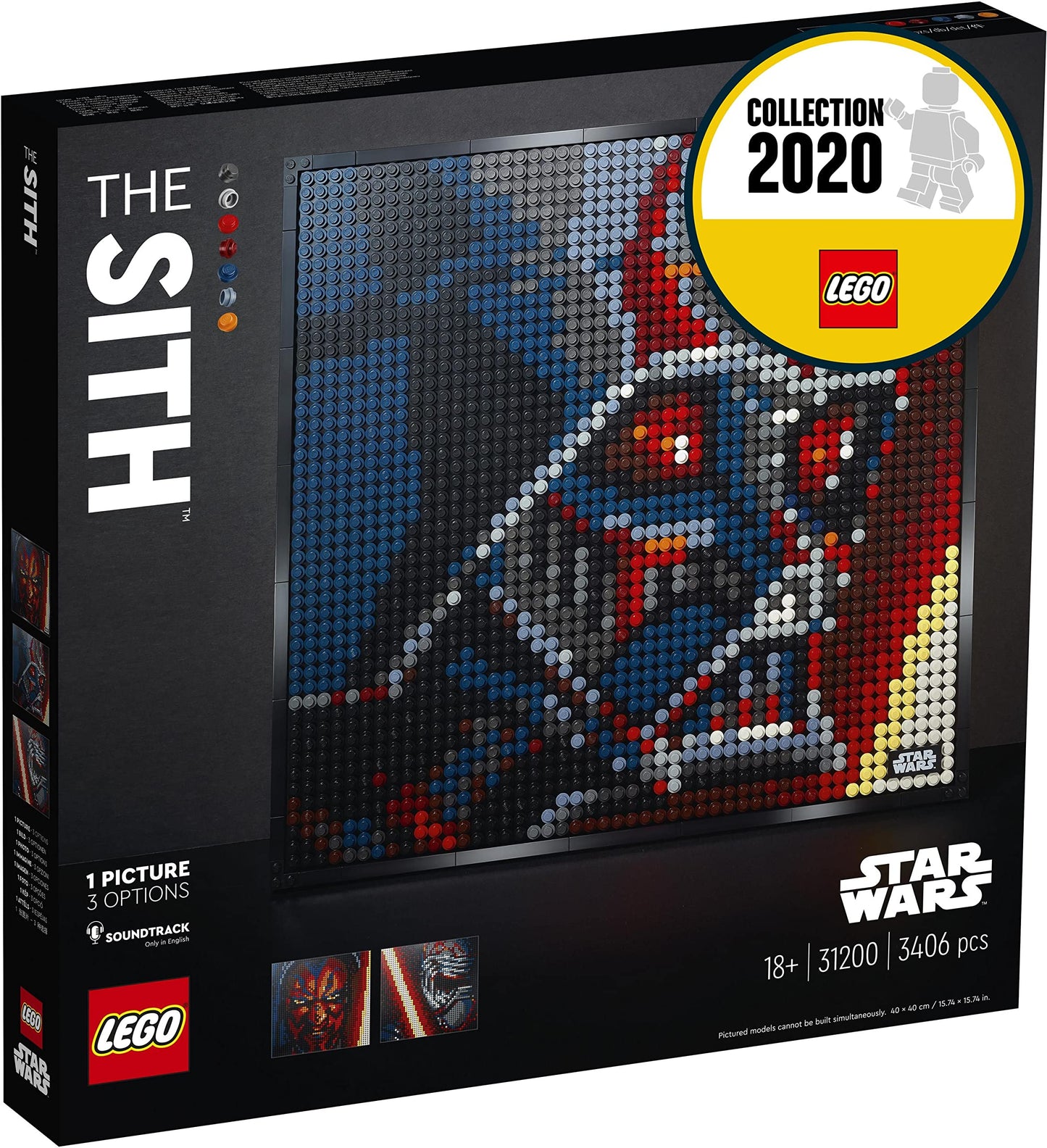 Lego Art Star Wars The Sith 31200