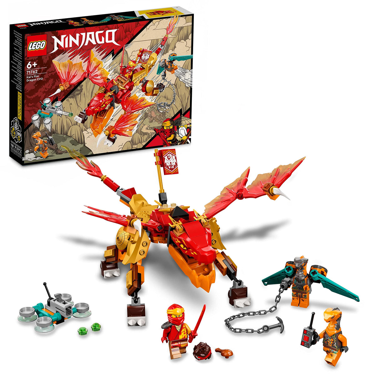 LEGO 71762 Kai's Fire Dragon eVO