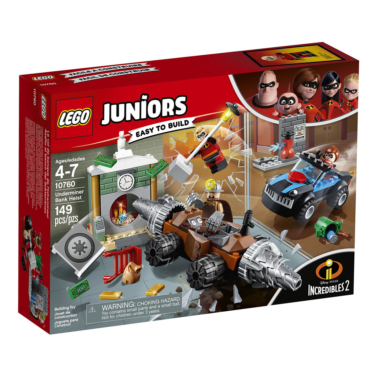 LEGO Juniors Underminer Bank Heist 10760