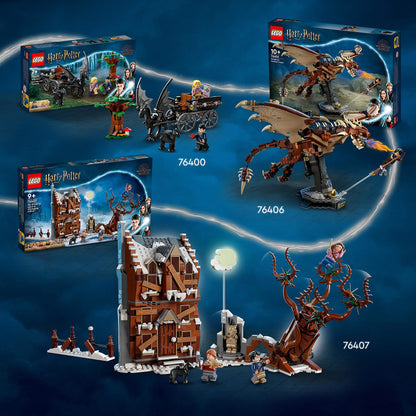 LEGO Harry Potter Howling Hut and The Thumping Willow Toy On Prisoner of Azkaban 76407