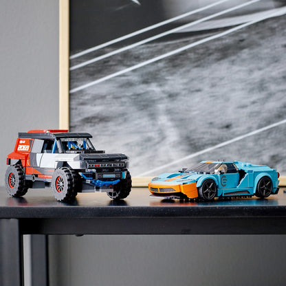 LEGO 76905 Speed Champions Ford GT Heritage Edition and Bronco R