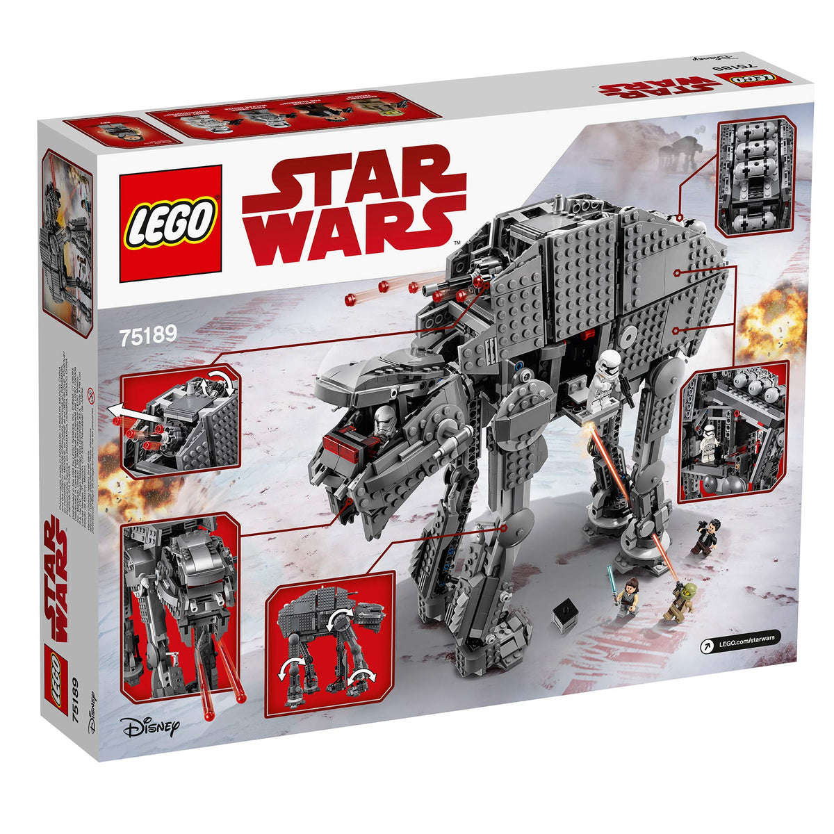 LEGO  Star Wars 75189 First Order Heavy Assault Walker