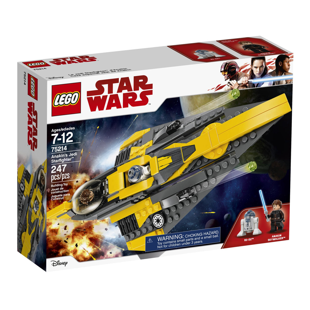 LEGO Star Wars The Clone Wars Anakin's Jedi Starfighter 75214