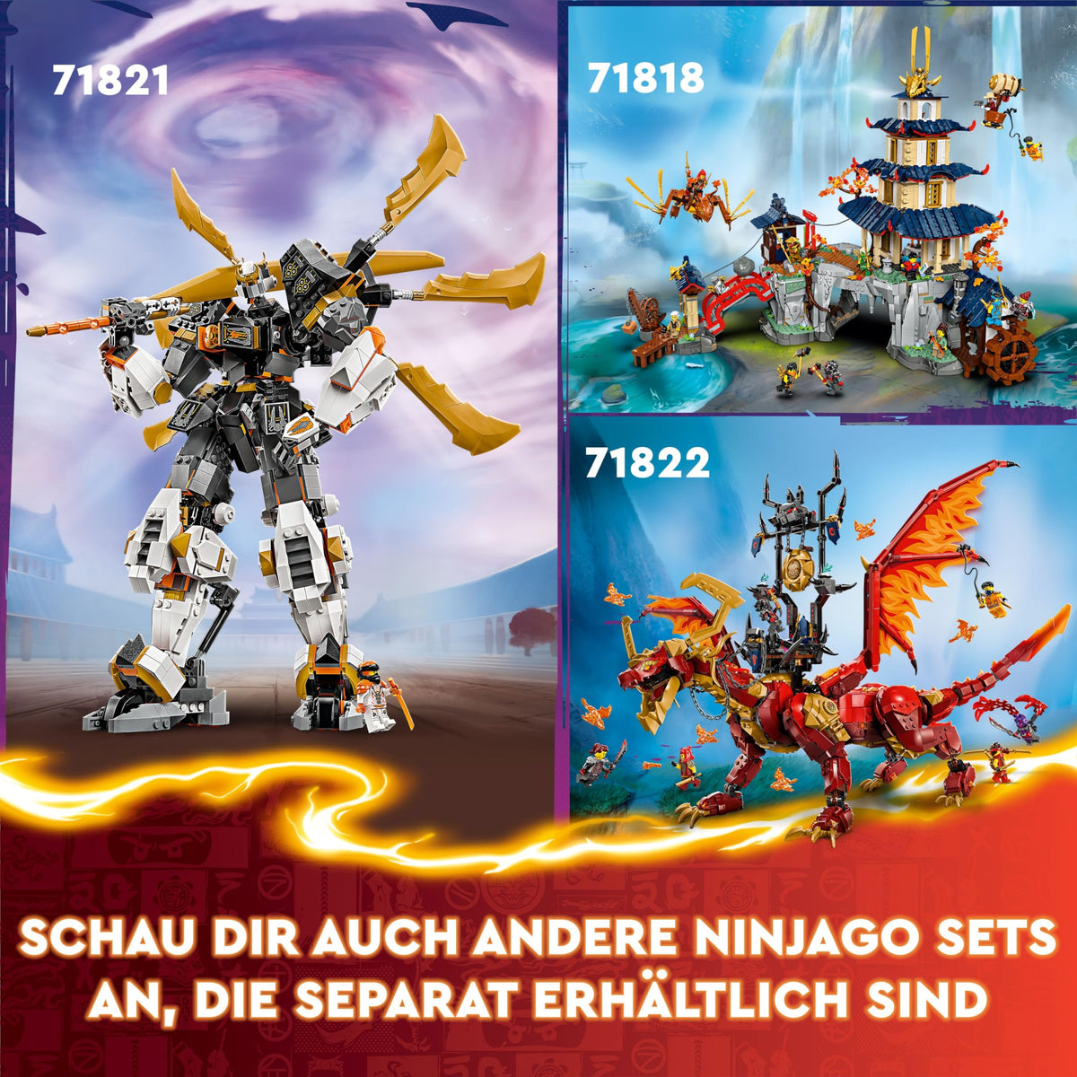 LEGO NINJAGO Tournament Battle Arena 71818