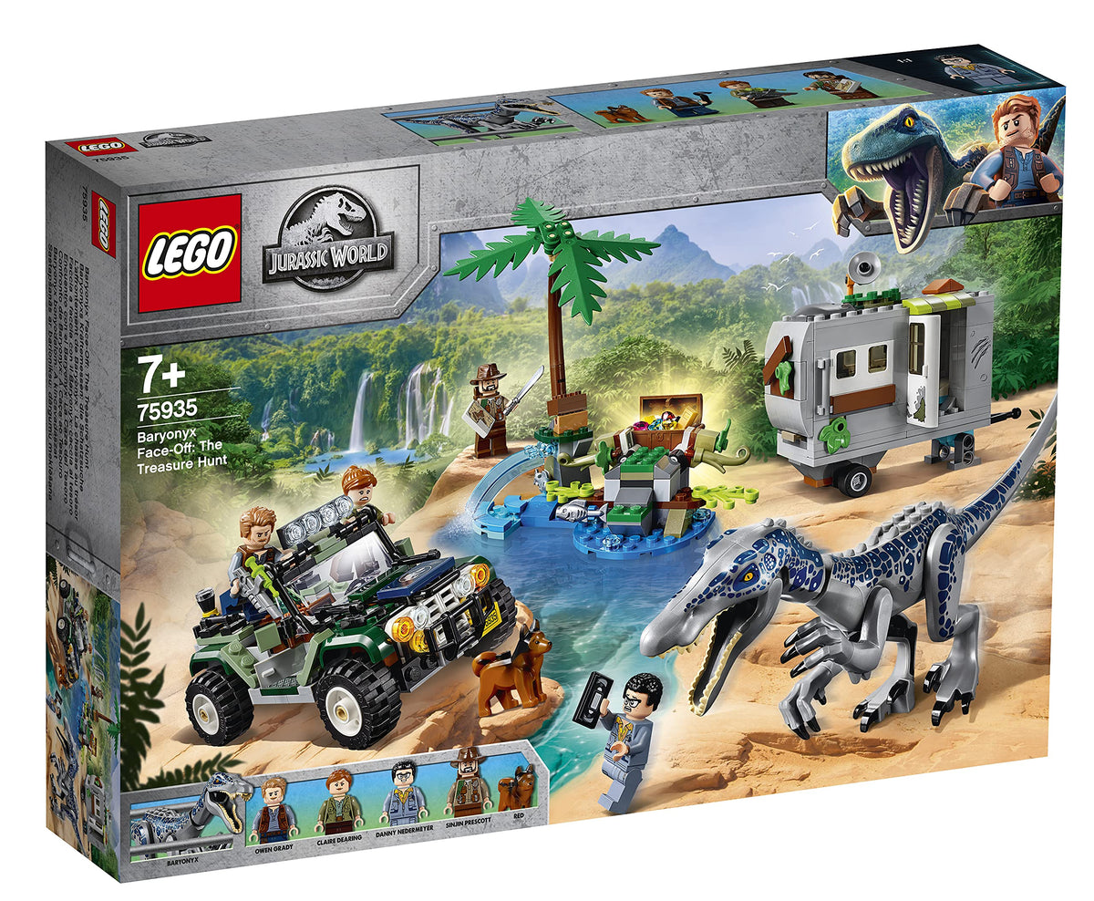 LEGO® Jurassic World™ Baryonyx Face-Off: The Treasure Hunt 75935