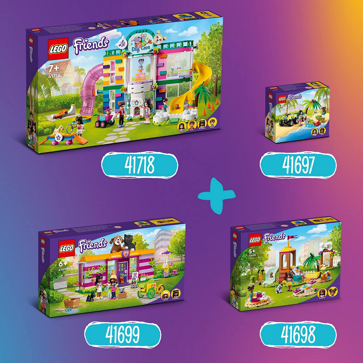 LEGO Friends Pet Day-Care Center 41718