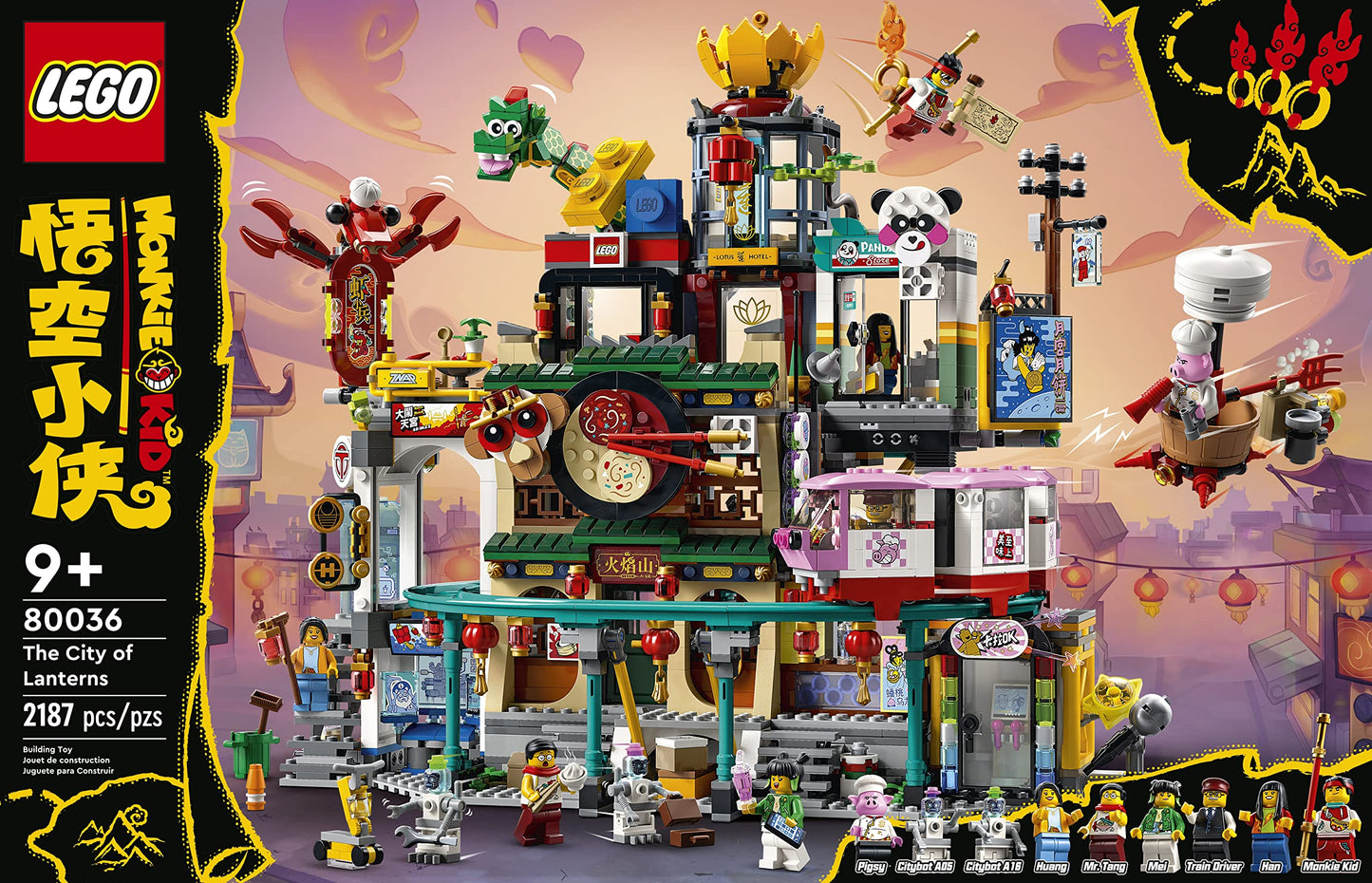 Lego Monkie Kid City of Lanterns 80036