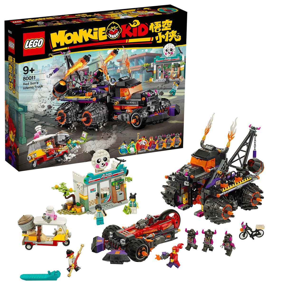 LEGO® 80011 Red Son's Inferno Truck