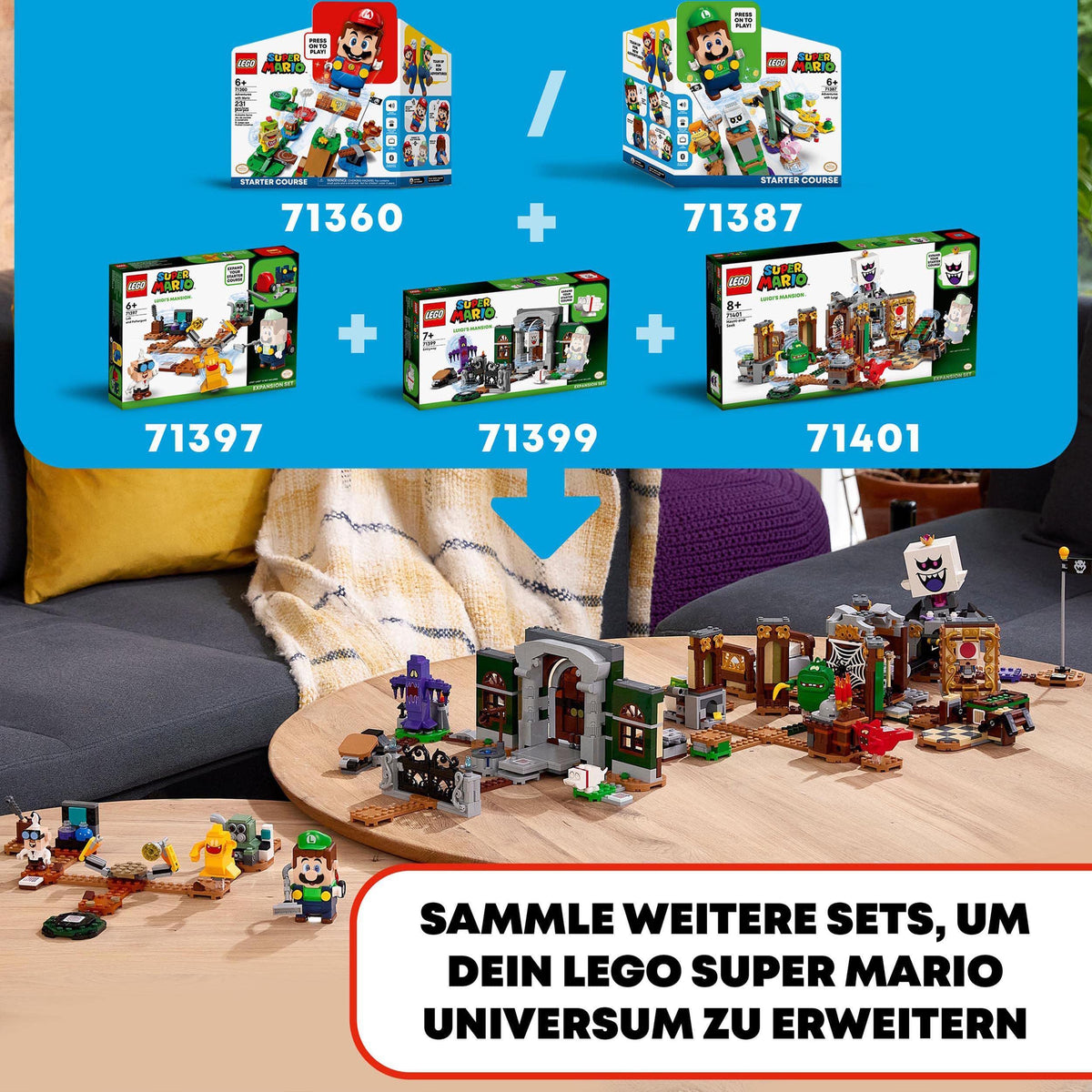 LEGO Super Mario Luigi‘s Mansion 71399