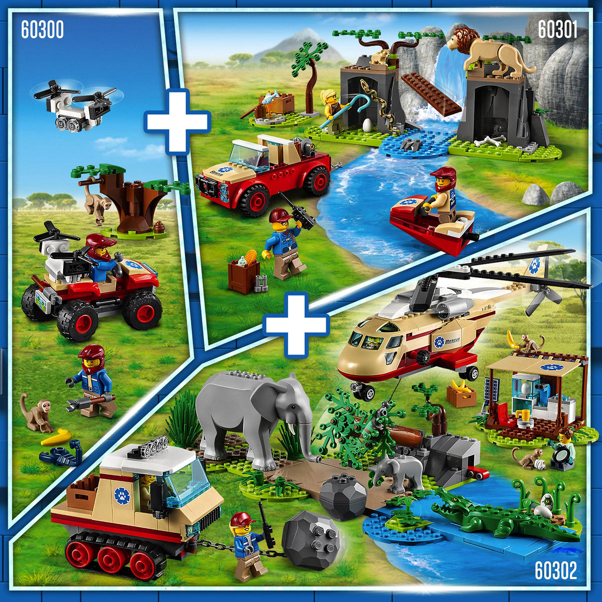 LEGO Wildlife Rescue Off-Roader 60301
