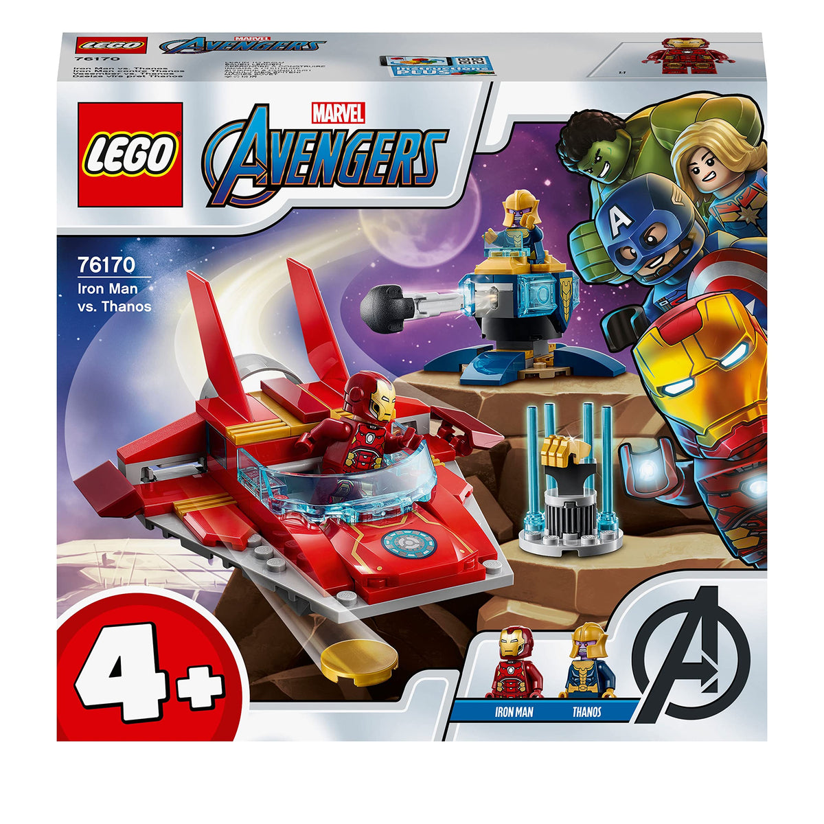 LEGO Marvel Avengers Iron Man vs. Thanos 76170