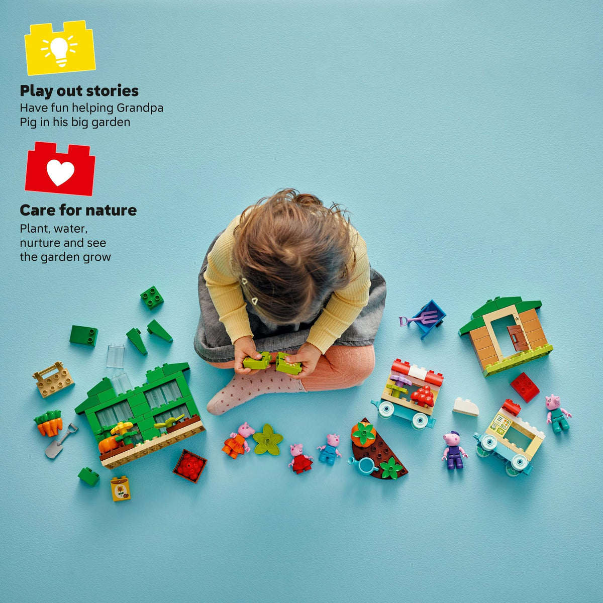LEGO® DUPLO® Peppa Pig Grandpa Pig's Garden and Greenhouse 10461