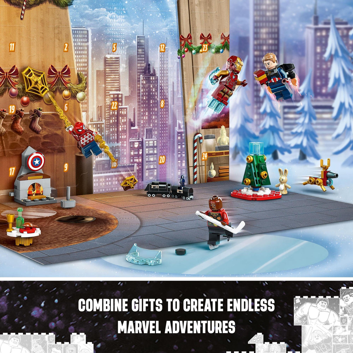 LEGO® Super Heroes Marvel Avengers Advent Calendar 76267
