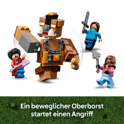 LEGO Minecraft Waldanwesen mit Boxring 21272