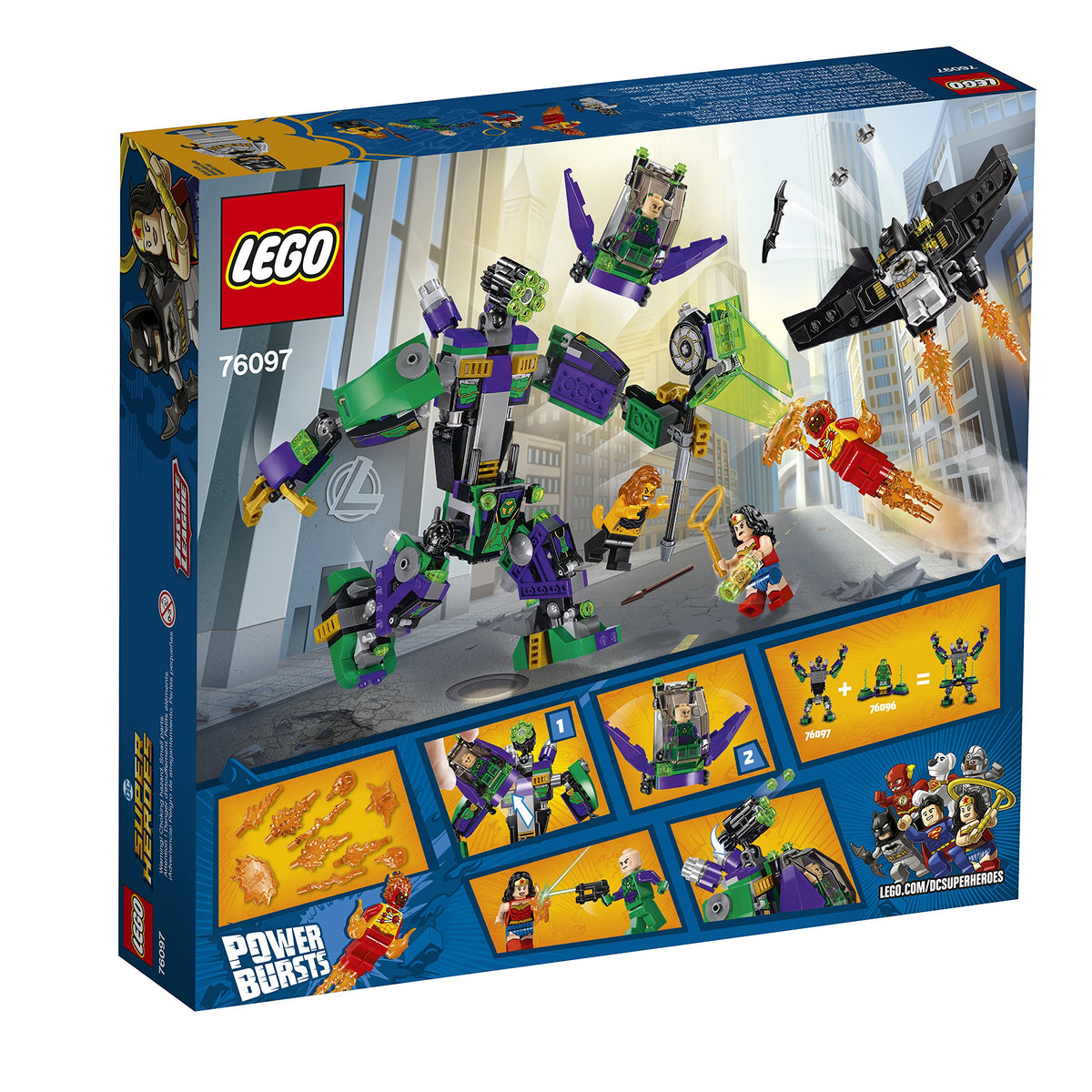 LEGO DC Super Heroes Lex Luthor Mech Takedown 76097