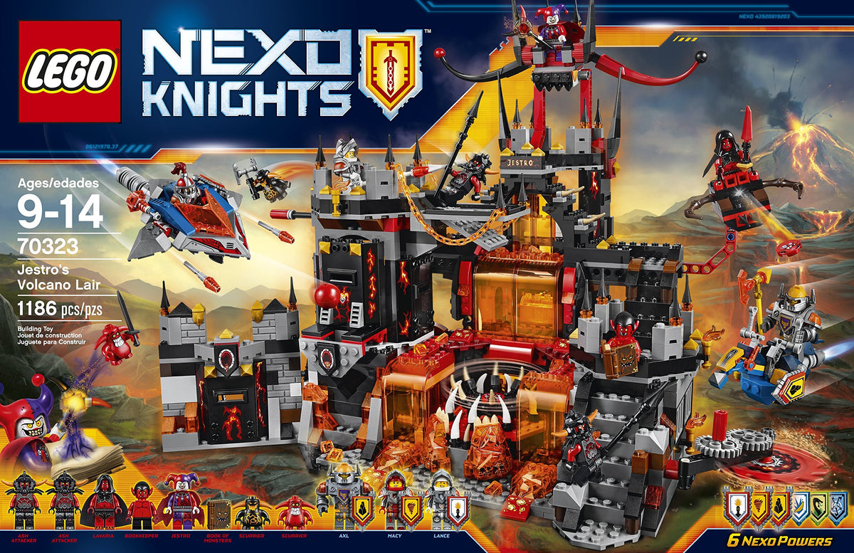 LEGO Nexo Knights Jestro's Volcano Lair 70323