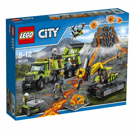 Lego 60124 City Volcano Exploration Foundation