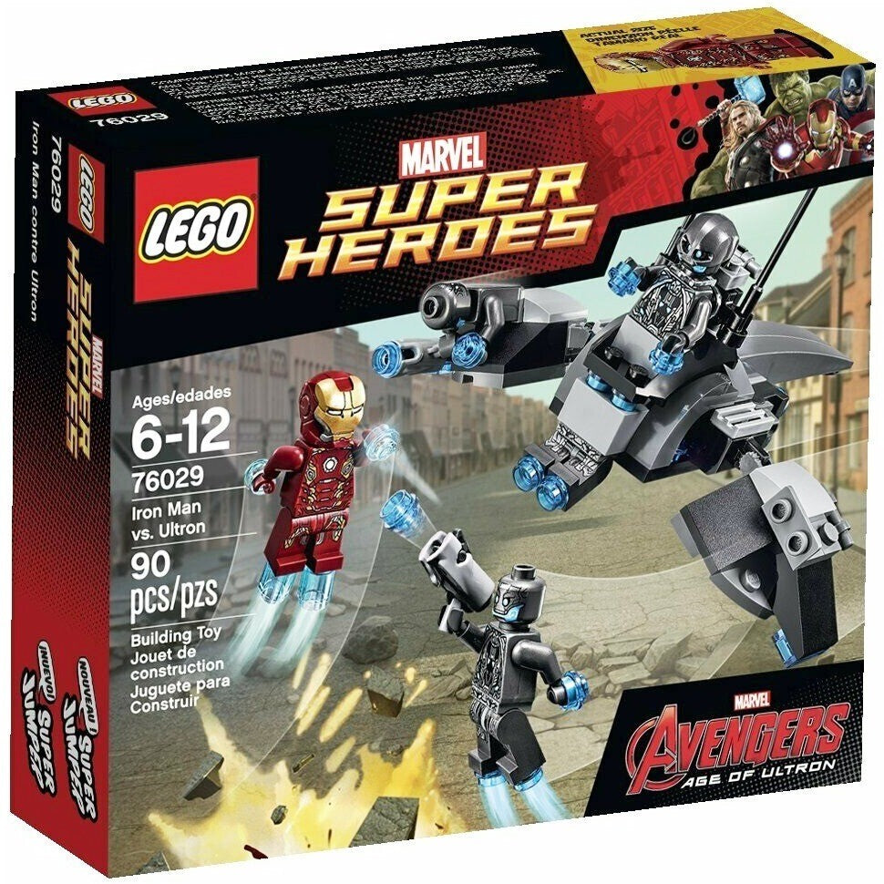 NEW Lego Marvel Superheroes 76029 Iron Man vs. Ultron - Factory Sealed Box NEW